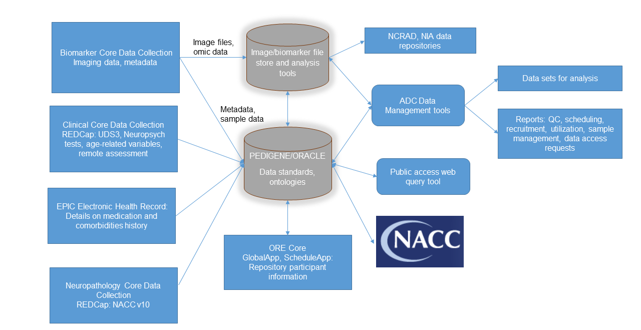 DMS Core data flow diagram